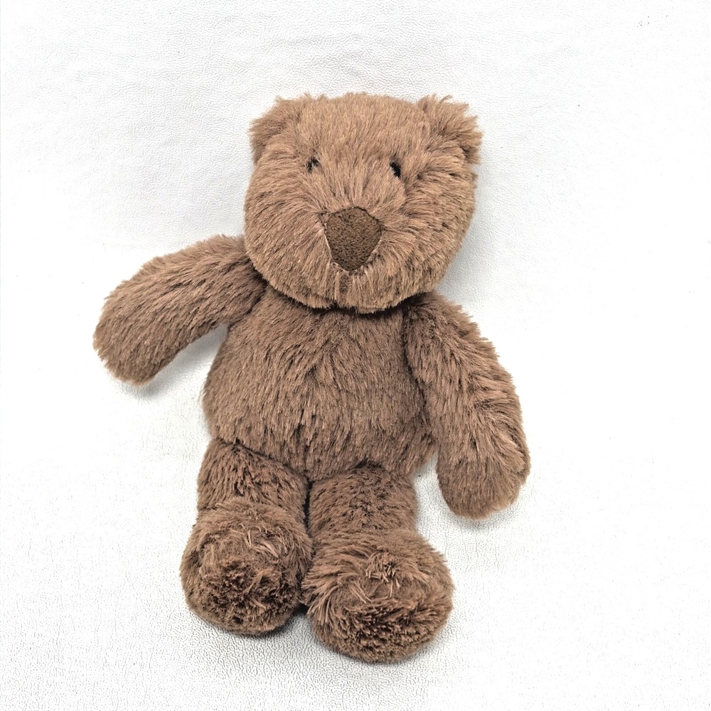 Jellycat Teddy Bear Brown Plush Stuffed Animal Small 5" Rare